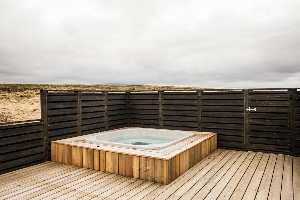 Gullfoss & Geysir Luxury Cabin Villa Reykholt  Buitenkant foto